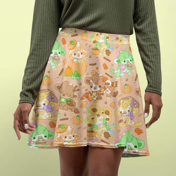 Harvest Cows Skirt