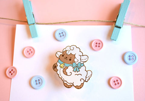 Wolf in Sheeps Clothing Enamel Pin