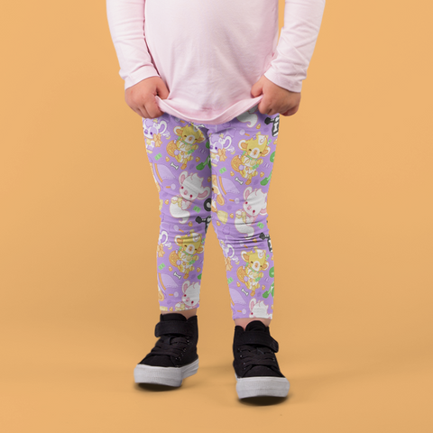 Halloween Cows Kids Leggings