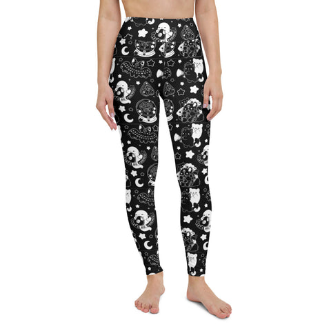 Black Paranormal Nuggets Leggings