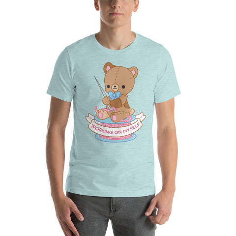 Working on Myself Teddy Bear TShirt