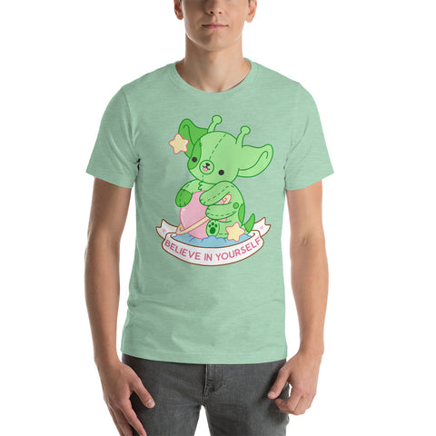 Believe in Yourself Alien Dog TShirt