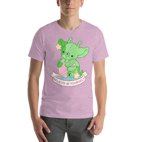 Believe in Yourself Alien Dog TShirt