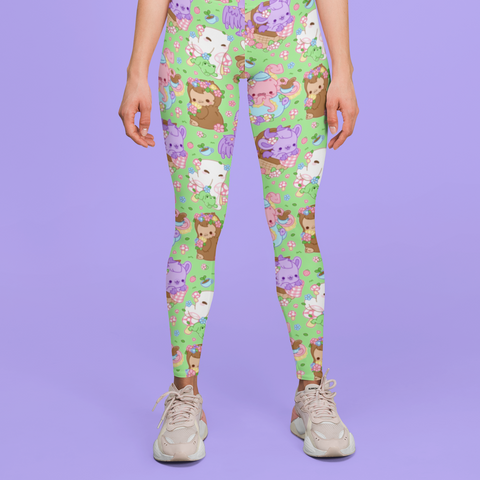 Cottage Cryptids Leggings