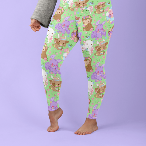 Cottage Cryptids Plus Size Leggings