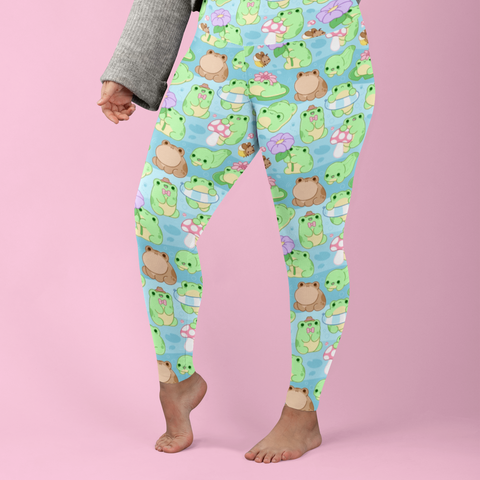 Plus Size Frog Nugget Leggings