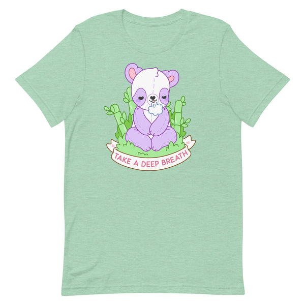 Take A Deep Breath Panda TShirt