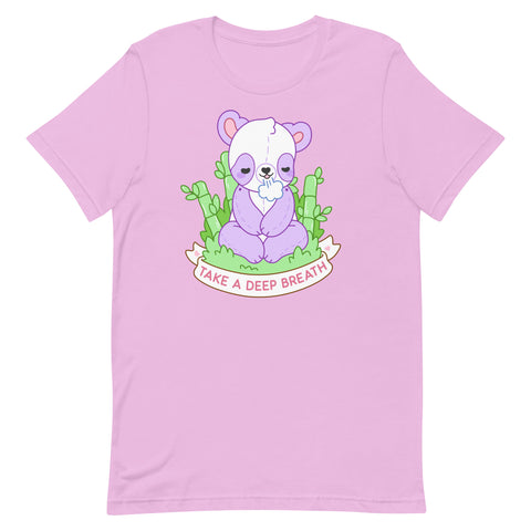 Take A Deep Breath Panda TShirt