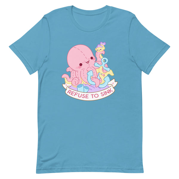 Refuse to Sink Octopus TShirt