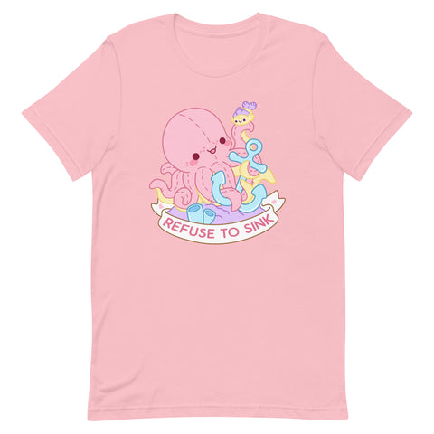 Refuse to Sink Octopus TShirt