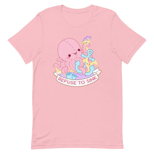 Refuse to Sink Octopus TShirt