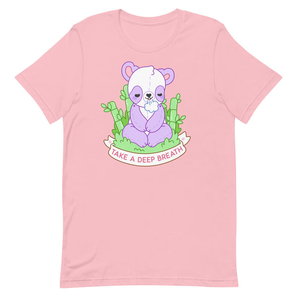 Take A Deep Breath Panda TShirt